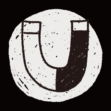 mıknatıs doodle çizim