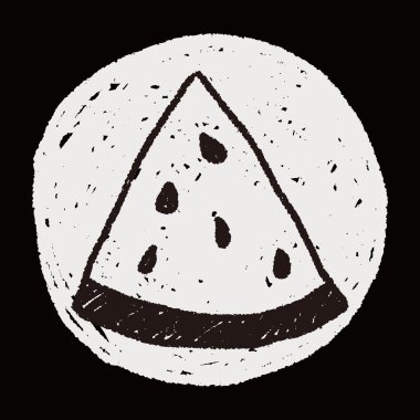 karpuz çizim doodle