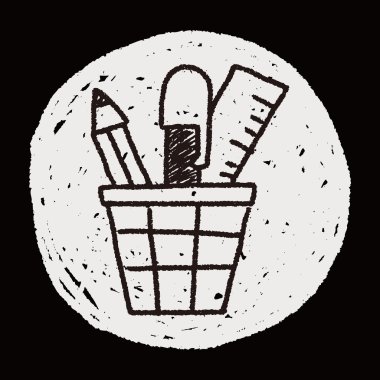 Doodle kalem kılıfı