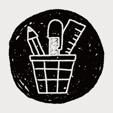 Doodle kalem kılıfı