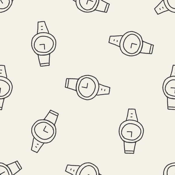 Doodle watch — Stock Vector