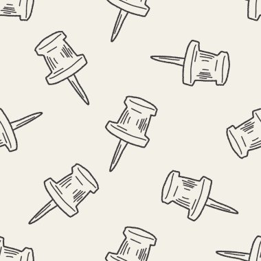 Doodle raptiye Dikişsiz desen arka plan