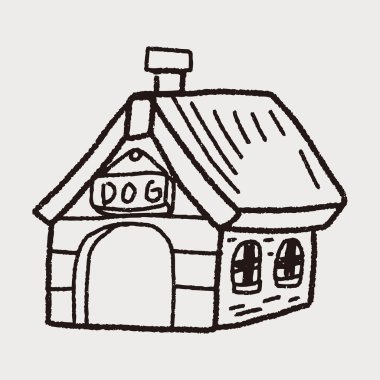 köpek evi doodle