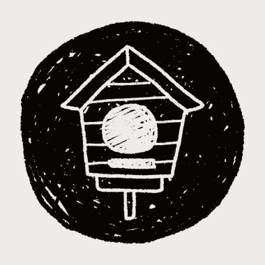 Doodle kuş evi