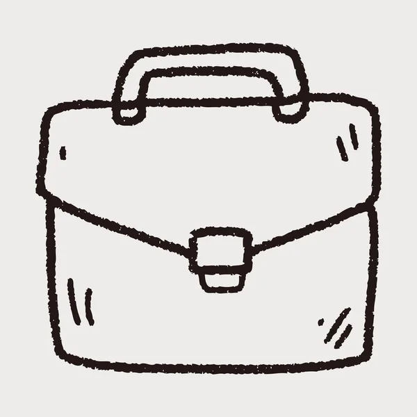 Kufřík s čmáranicemi — Stockový vektor