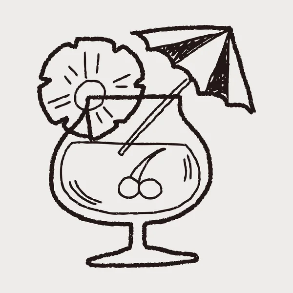 Doodle ποτό — Διανυσματικό Αρχείο