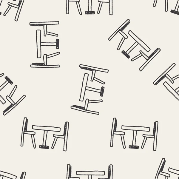 Doodle tablo Dikişsiz desen arka plan