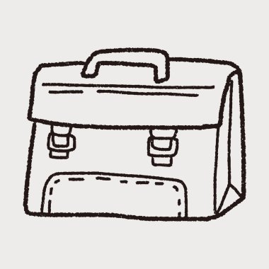 Doodle okul çantası