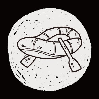 Rubber Life Raft Free Vector Eps Cdr Ai Svg Vector Illustration Graphic Art