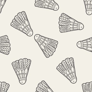 badminton desensiz çizim arkaplanı
