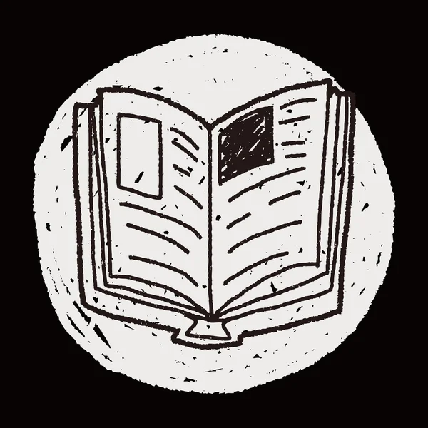 Книга-лапша — стоковый вектор