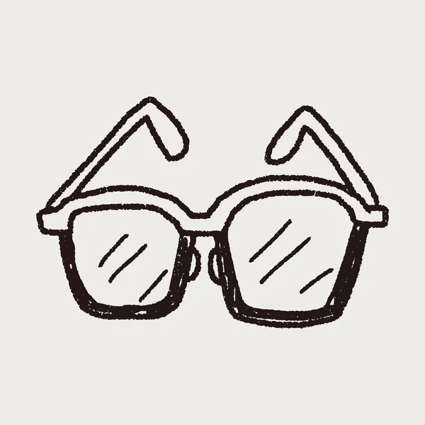 Doodle-Brille — Stockvektor