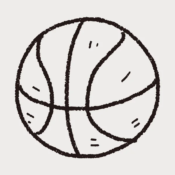Doodle μπάσκετ — Διανυσματικό Αρχείο