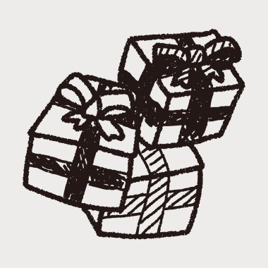 doğum günü doodle çizim sunar