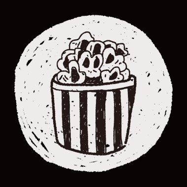 patlamış mısır doodle