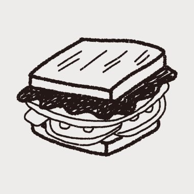 Doodle sandviç