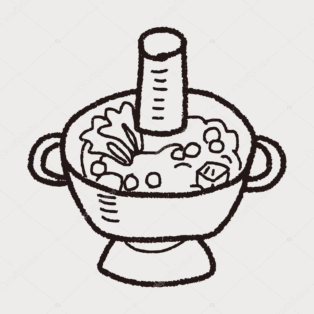Chafing dish doodle