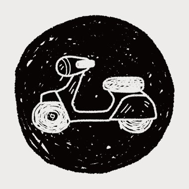 Motosiklet doodle