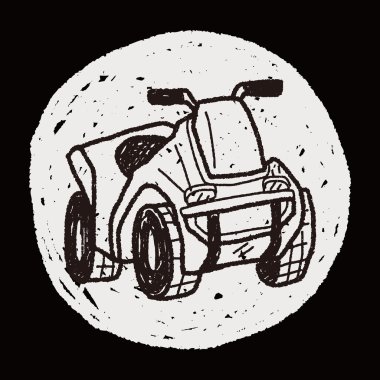 Motosiklet doodle
