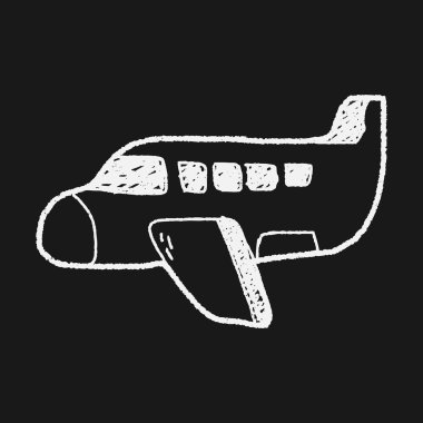 uçak doodle