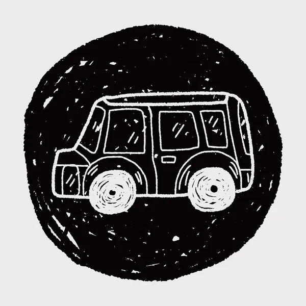 Doodle αυτοκινήτων — Διανυσματικό Αρχείο