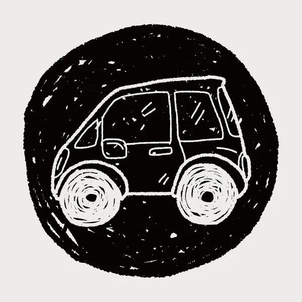 Doodle de carro — Vetor de Stock