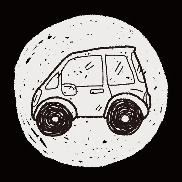 Doodle de carro — Vetor de Stock