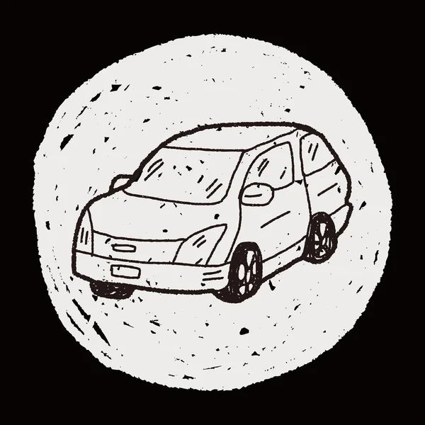 Doodle de carro — Vetor de Stock