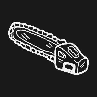 elektrikli testere doodle