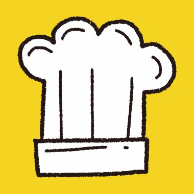 Doodle chef şapka