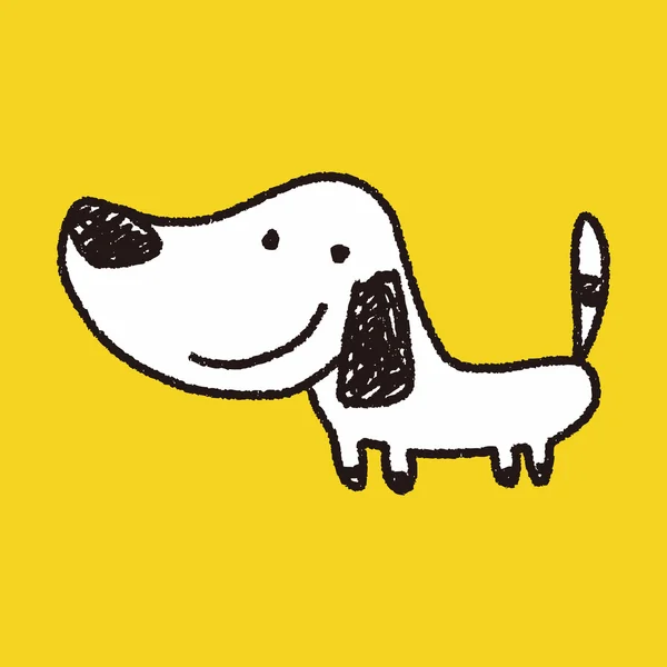 Doodle perro — Archivo Imágenes Vectoriales