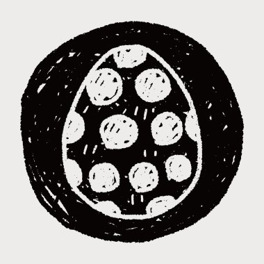 Paskalya yumurtası doodle