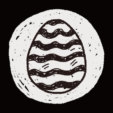Paskalya yumurtası doodle