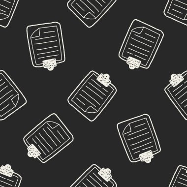 Doodle belge Dikişsiz desen arka plan