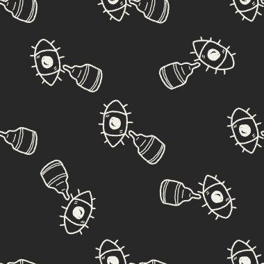 damla doodle Dikişsiz desen arka plan