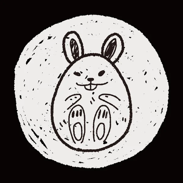 复活节彩蛋涂鸦 — 图库矢量图片