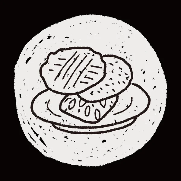 Cookie doodle — Stockvector