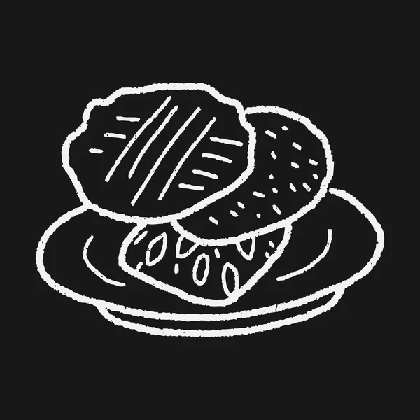 Cookie doodle — Stockvector