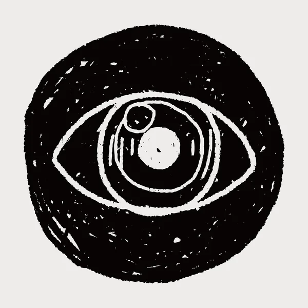 Doodle очей — стоковий вектор
