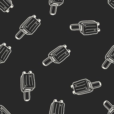 Seyahat çantaları Dikişsiz desen arka plan doodle