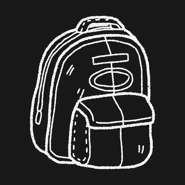 Дорожные сумки doodle — стоковый вектор