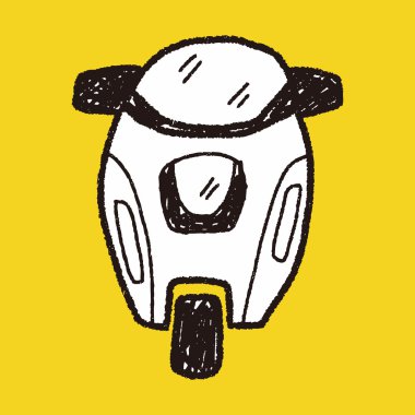 Motosiklet doodle