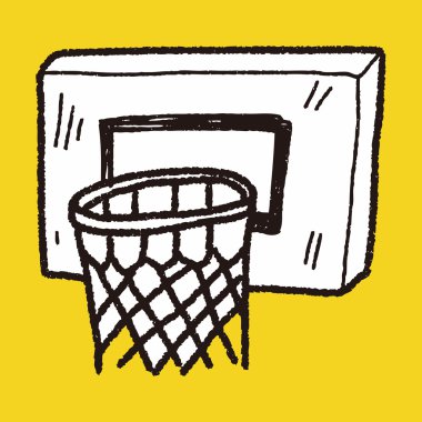 basketbol doodle