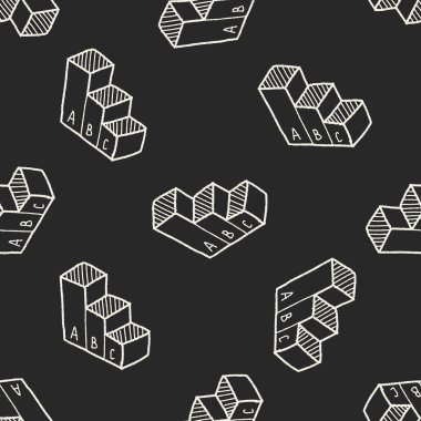 Infographic grafik doodle çizim