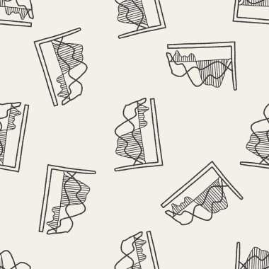 Infographic grafik doodle çizim