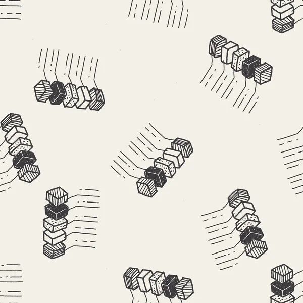 インフォ グラフィック図の落書き — ストックベクタ