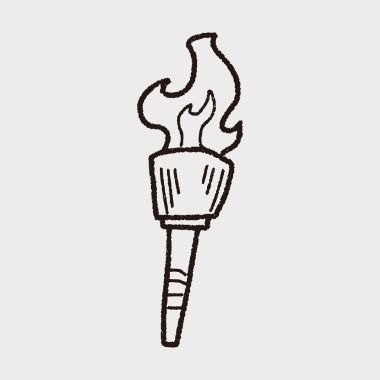 meşale doodle