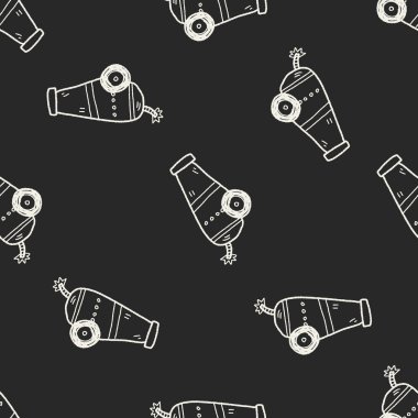 Top Dikişsiz desen arka plan doodle