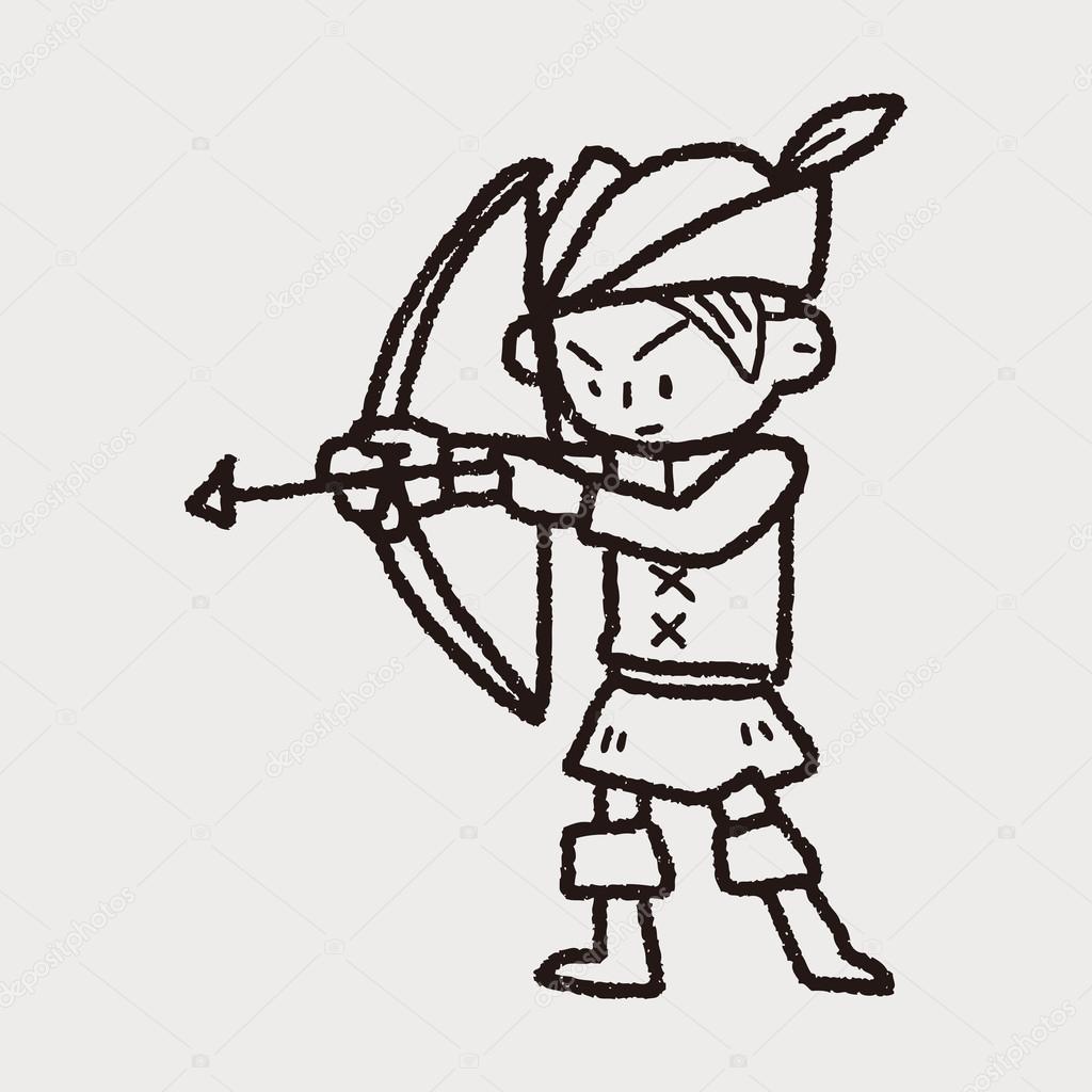 archer doodle