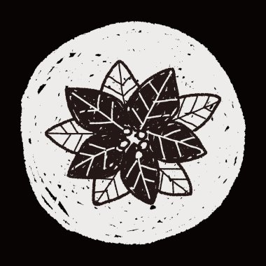 Atatürk çiçeği doodle